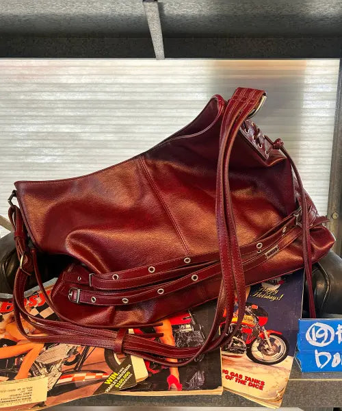 [ORDINARY HOLIDAY] BELTED BIG BAG [RED]