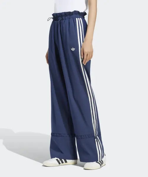 [ADIDAS] PLEAT WOVEN TP      CONAVY / 나일론 페이퍼 백 플리트 트랙 팬츠 - 네이비 / LG4285