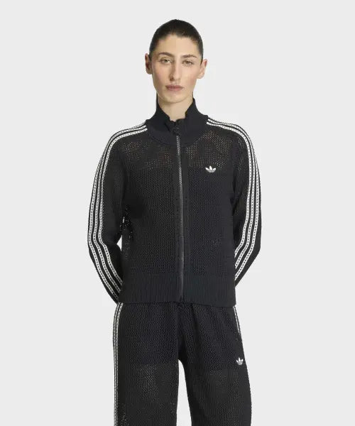 [ADIDAS] CROCHET TT          BLACK / 니트 크로셰 파이어버드 트랙탑 - 블랙 / KC6497