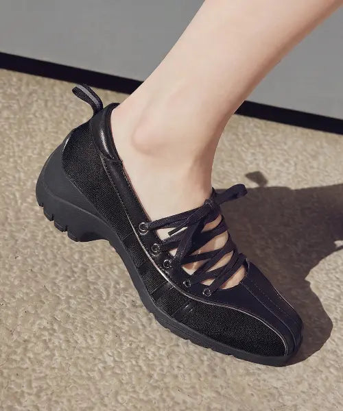 [ROCKFISH WEATHERWEAR] BLISS HEEL LACEUP SNEAKERS - 5 colors