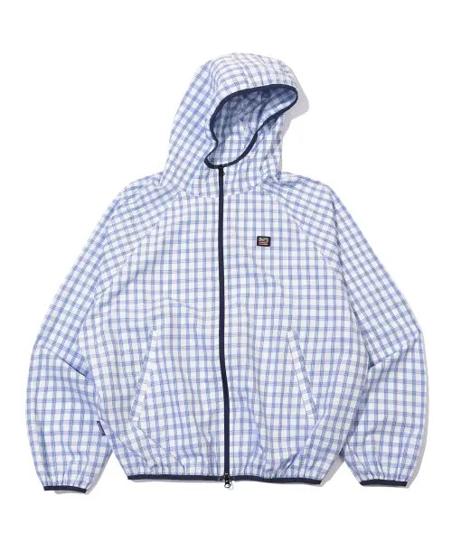 [SPORT CHAMBER] SC Square Check Windbreaker (White) / SC 스퀘어 체크 윈드브레이커(화이트)