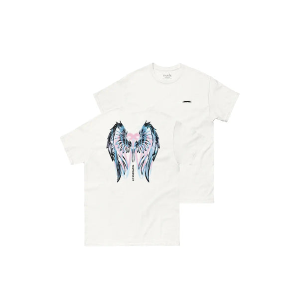 [LE SSERAFIM] Chrome Wings S/S Tee (White)