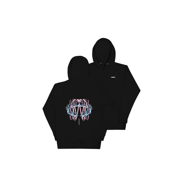 [LE SSERAFIM] Chrome Halo Hoodie (Black)