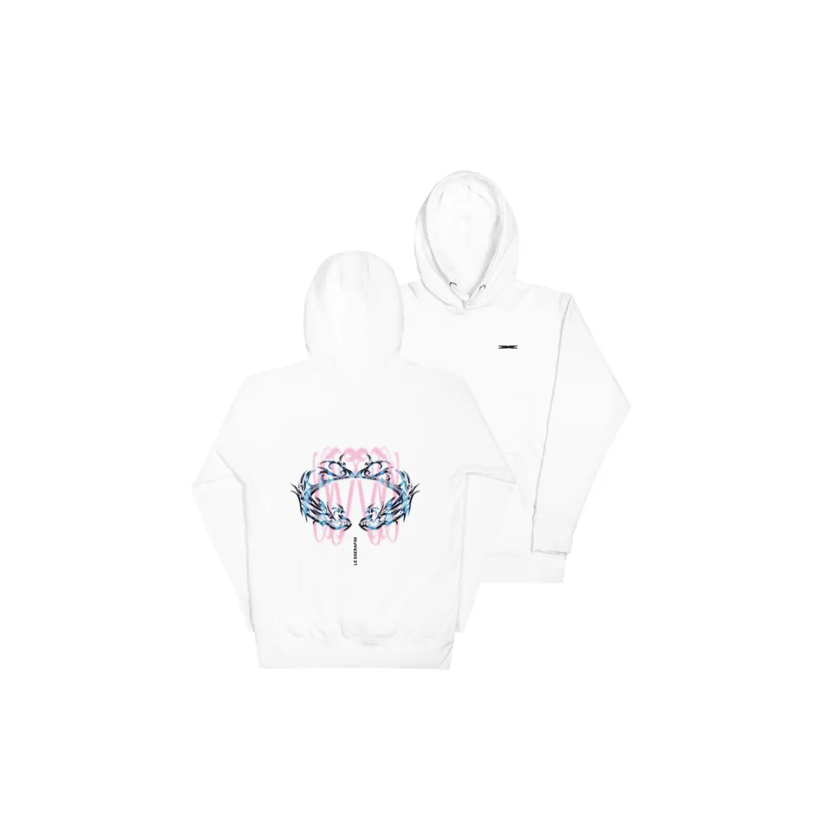 [LE SSERAFIM] Chrome Halo Hoodie (White)