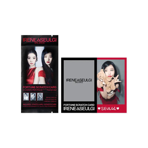 [Red Velvet] FORTUNE SCRATCH CARD SET