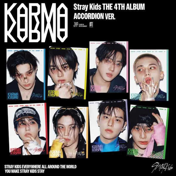 [Stray Kids] Stray Kids - 4th Album [KARMA] (ACCORDION Ver.) (Random Ver.)