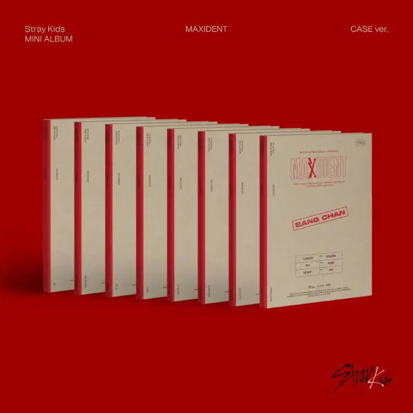 [Stray Kids] Stray Kids - Mini Album [MAXIDENT] (CASE Ver.) (Random Ver.)