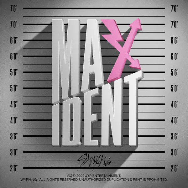 [Stray Kids] Stray Kids - Mini Album [MAXIDENT] (STANDARD EDITION) (Random Ver.)