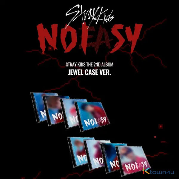 [Stray Kids] Stray Kids - Album Vol.2 [NOEASY] (Jewel Case Ver.) (Random Ver.)