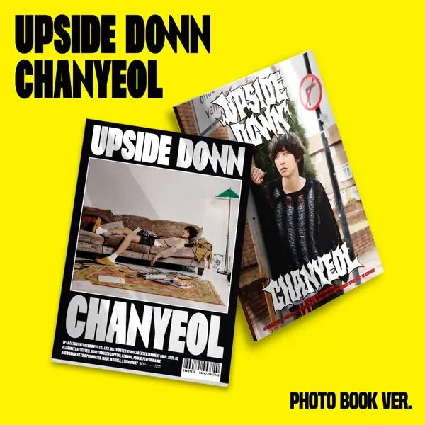 [CHANYEOL] CHANYEOL - 2nd Mini Album [Upside Down] (PHOTO BOOK Ver.) (Random Ver.)