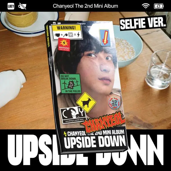 [CHANYEOL] CHANYEOL - 2nd Mini Album [Upside Down] (Selfie Ver.) (SMART ALBUM)