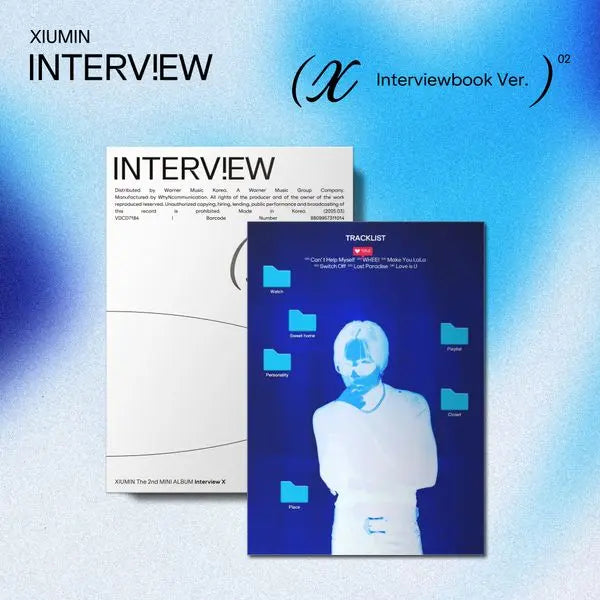[XIUMIN] XIUMIN - 2nd Mini Album [Interview X] (Interviewbook Ver.)