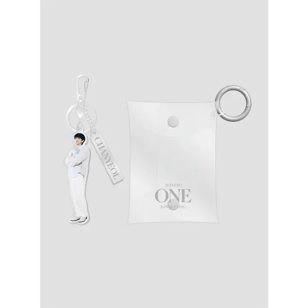 [EXO] EXO - PVC POUCH+ACRYLIC KEY RING SET+_FANMEETING_24