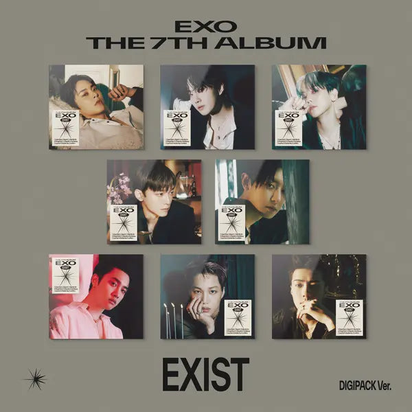 [EXO] EXO - The 7th Album [EXIST] (Digipack Ver.) (Random Ver.)