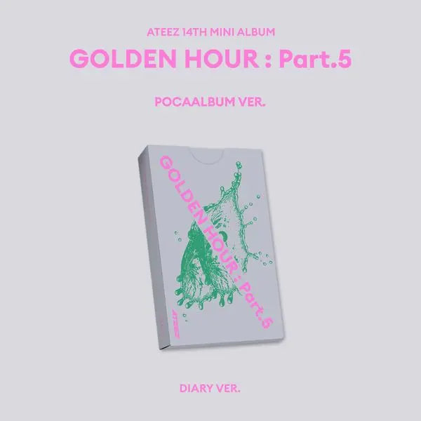 [ATEEZ] ATEEZ - 14th Mini Album [GOLDEN HOUR : Part.5] (POCAALBUM) (Diary Ver.)