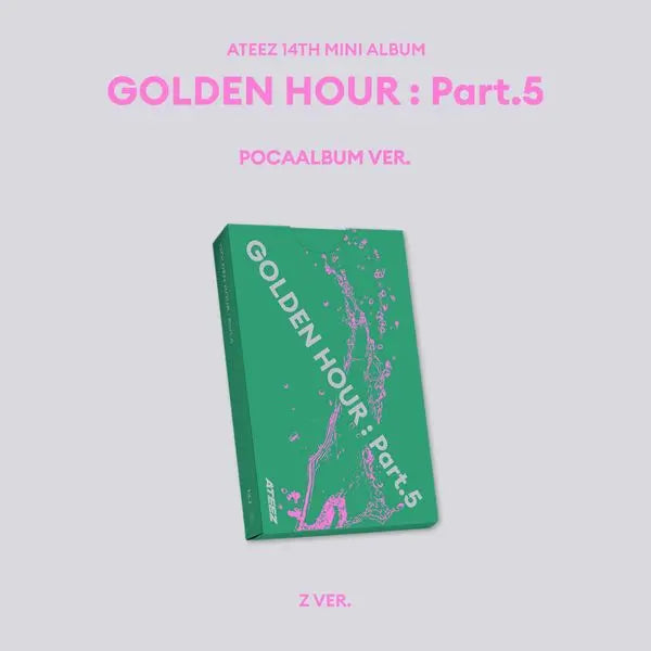 [ATEEZ] ATEEZ - 14th Mini Album [GOLDEN HOUR : Part.5] (POCAALBUM) (Z Ver.)