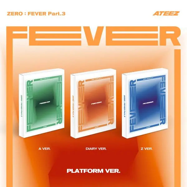 [ATEEZ] [3CD SET] ATEEZ - [ZERO : FEVER Part.3] (PLATFORM Ver.)