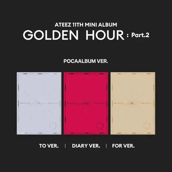 [ATEEZ] ATEEZ - 11th Mini Album [GOLDEN HOUR : Part.2] (POCAALBUM) (Random Ver.)