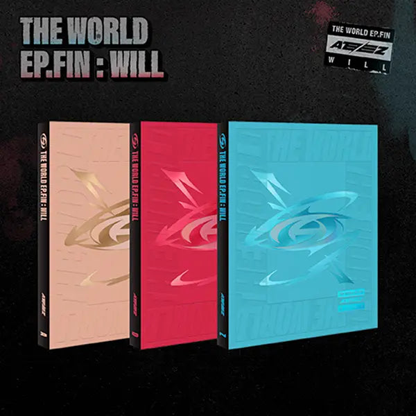 [ATEEZ] [3CD SET] ATEEZ - [THE WORLD EP.FIN : WILL] (A VER. + DIARY VER. + Z VER.)