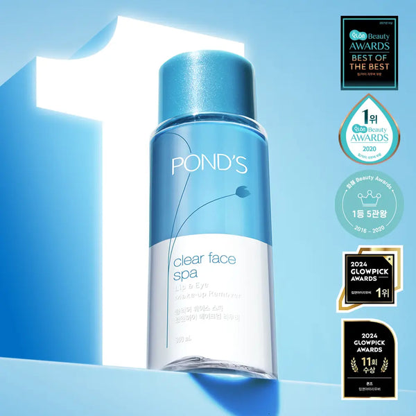 [Pond's] Ponds Clear Spa Lip & Eye Remover 300ml / 폰즈 클리어 스파 립앤아이 리무버 300ml