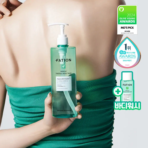 [FATION] Partheon Noscana-9 Trouble Body Wash 490ml / [1위등드름워시] 파티온 노스카나인 트러블 바디워시 490ml 기획