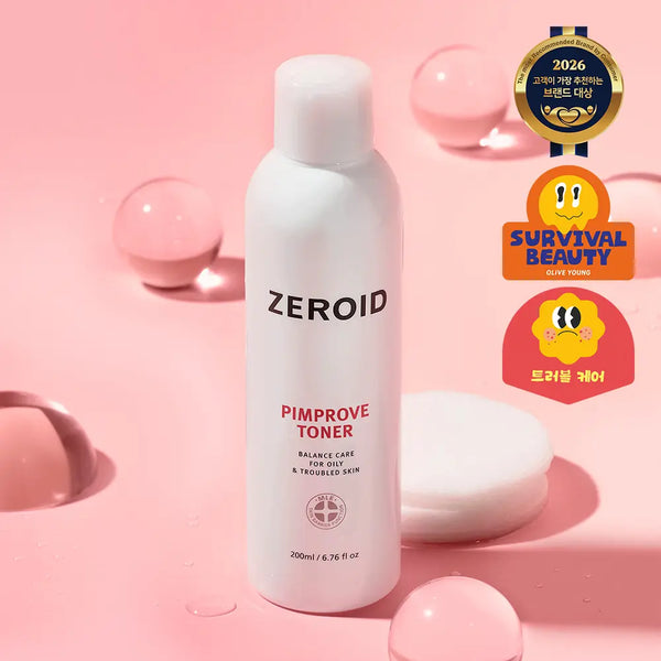 [ZEROID] Zeroid Pimprove Toner 200ml / [저자극 각질 케어] 제로이드 핌프로브 토너 200ml