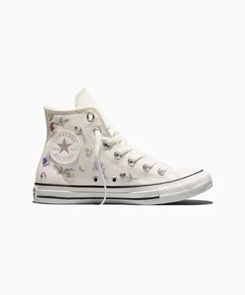 [CONVERSE] Chuck Taylor All Star Sequin Flowers Vintage White A18300C / 척테일러 올스타 시퀸 플라워 빈티지 화이트 A18300C