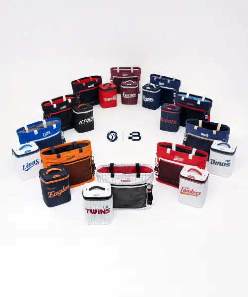 [BAMKELOUTDOOR] [KBO x Bamkel] Cooltote Bag Set (Insulated Bag + Tote Bag + Jacket Gripper) / [KBO x 밤켈] 쿨트백 3종 세트 (보냉백+토트백+자켓 그리퍼)