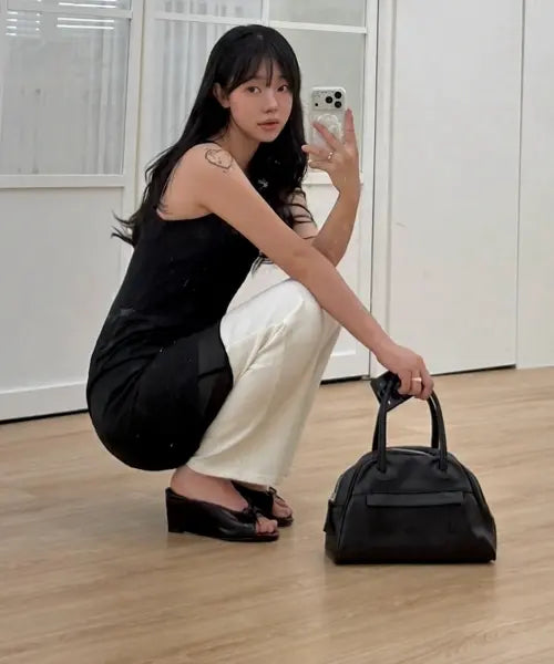 [SALT AND CHOCOLATE] Tove Wedge Heel 412623003 (6.5cm) / 토브 웨지 힐 412623003 (6.5cm)