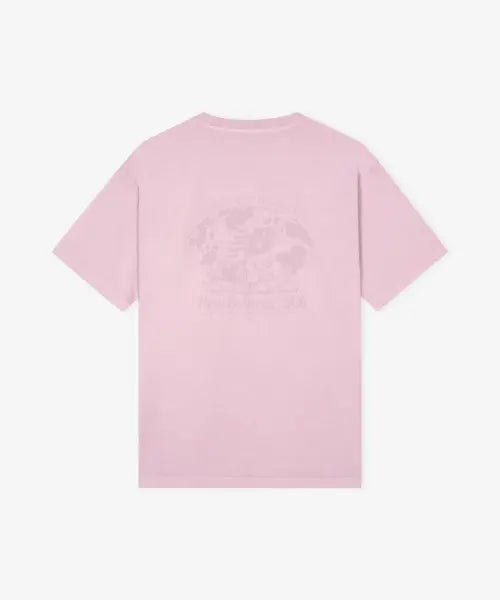[NEW BALANCE] New Balance Friends Earth Graphic Short Sleeve T-Shirt (Dark Pink) / NBNEG21513 / UNI NB 프렌즈 지구 그래픽 반팔티 (DARK PINK)
