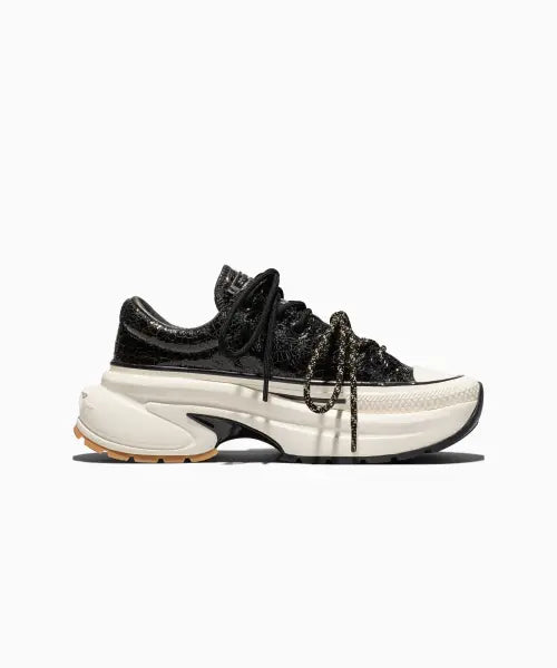 [CONVERSE] Run Star Crush Crinkle Leather Black  A24315C / 런스타 크러쉬 크링클 레더 블랙 A24315C