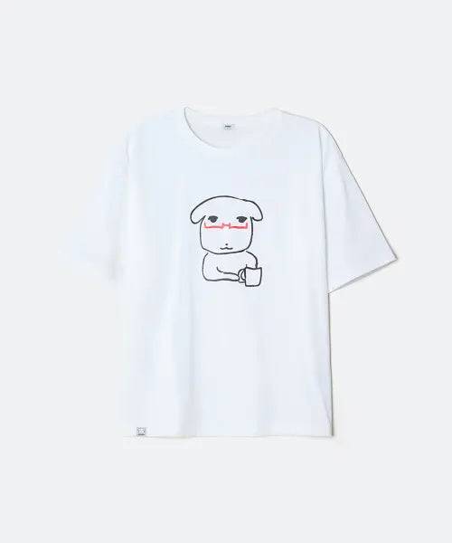 [SPAO] GANADIE Short Sleeve T-Shirt (MIX) / [가나디] 반팔 티셔츠(MIX)_SPRLG25U09