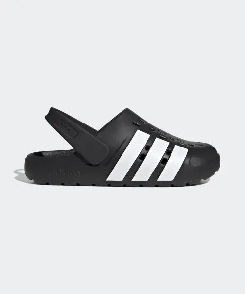 [ADIDAS] ADILETTE CLOG 2.0   CBLACK/FTWWHT/CBLACK / 아딜렛 클로그 2.0 - 블랙:화이트 / JQ8058