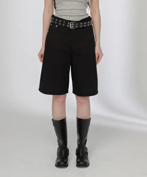 [BUTTON UP] Classic Cotton Shorts (2 Colors) / 클래식 코튼 숏 팬츠(2 COLOR)