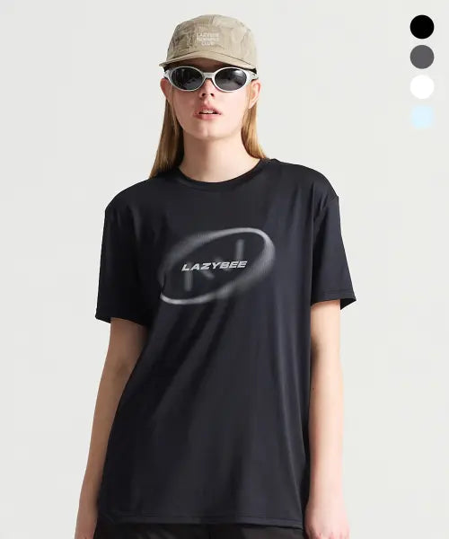[LAZYBEE] Aero Glide Reflective Short Sleeve Running T-Shirt (4 Colors) / 에어로 글라이드 리플렉티브 숏 슬리브 러닝 반팔 W (4컬러)