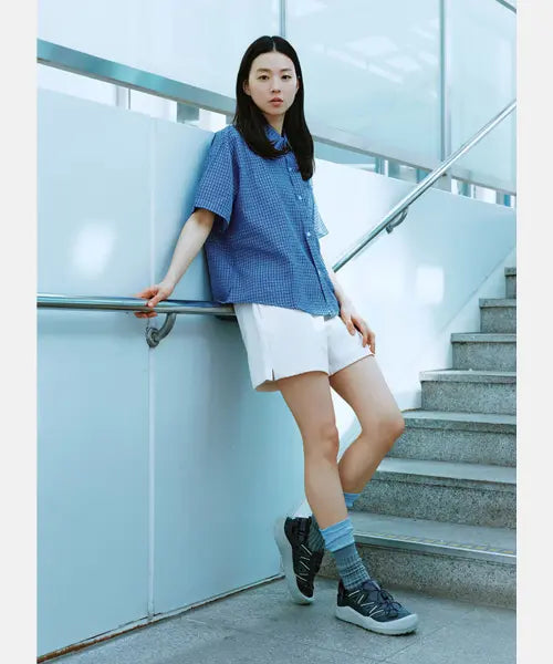 [DESCENTE] Wild Flow Sandals Dark Grey / 와일드 플로우 샌들 다크 그레이 SR123LND12