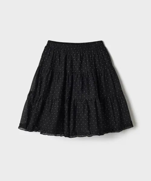 [SPAO] Dot Tiered Midi Skirt / 도트 티어드 미디 스커트 (RE)_SPWHG37GY3