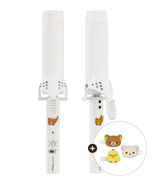 [VODANA] Glamwave Curling Iron 40mm Rilakkuma Edition / 글램웨이브 봉고데기 40mm 리락쿠마에디션