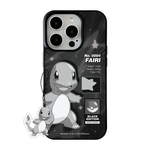 [MINI'S WARE] Pokemon Black Edition MagSafe Glossy Case_Charmander