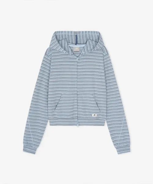 [NEW BALANCE] NB FLOWY Hooded Zip-Up (Light Blue) / NBMDG3W112 / WOMEN NB-FLOWY  후드집업  (L/BLUE)