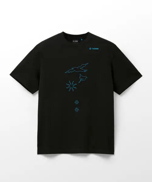 [HELINOX WEAR] Splash Graphic T-Shirt_Black / Splash 그래픽 티셔츠_Black