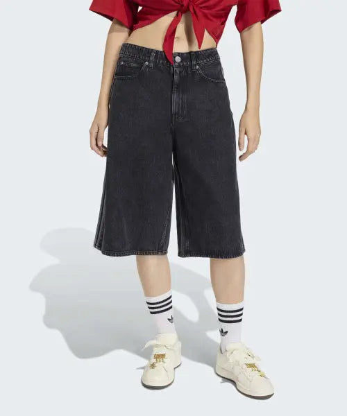 [ADIDAS] FIREBIRD JORT D     TRUBLC / 파이어버드 조트 데님 - 블랙 / KD2916