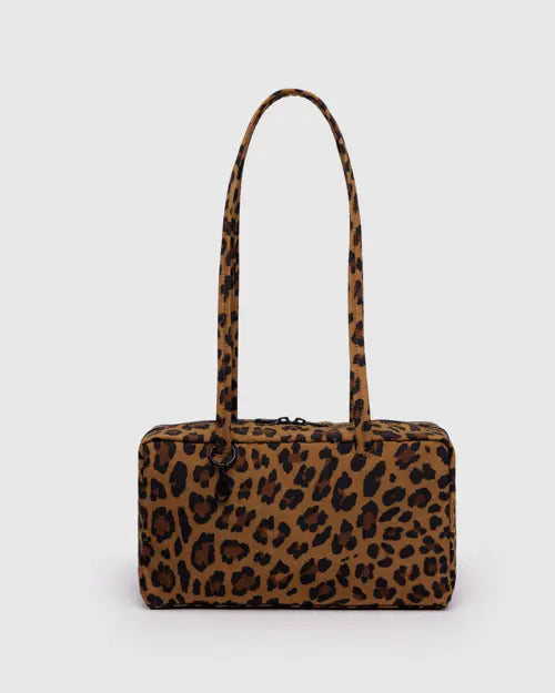 [BAGGU] Nylon Bowler Bag Leopard / 나일론 보울러백 레오파드