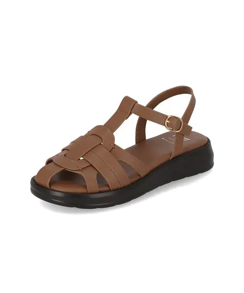 [ELCANTO] Matz Women's Woven Strap Lightweight Sandals 3.5cm LCWW53M626 / 마쯔 여성 위빙 스트랩 경량 샌들 3.5cm LCWW53M626