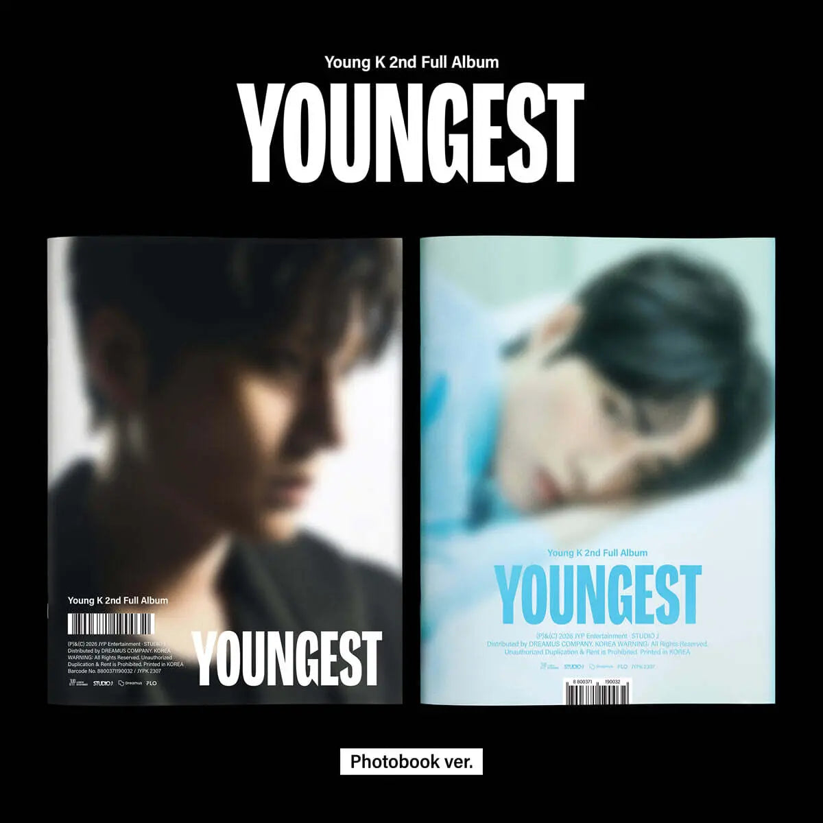 [DAY6] Young K (DAY6) - YOUNGEST [2 Type Set] / Young K (DAY6) - YOUNGEST [2종 SET]