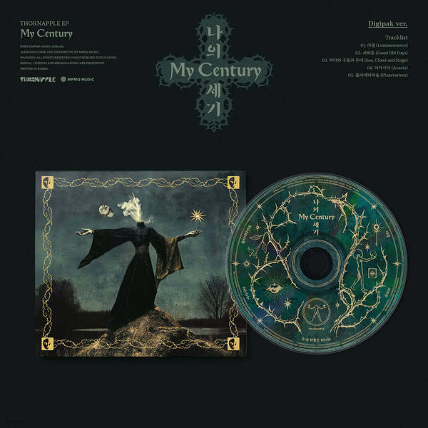 [THORNAPPLE] THORNAPPLE - EP: My Century (Digipak Ver.) / 쏜애플 (THORNAPPLE) - EP : 나의 세기 (My Century) [Digipak ver.][일반반]
