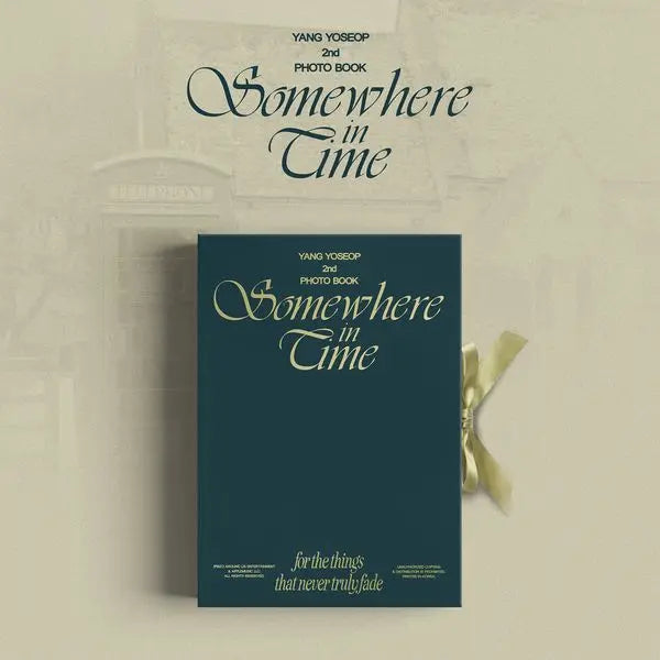 [YANG YOSEOP] [Photobook] YANG YOSEOP - 2nd PHOTO BOOK [Somewhere in Time]