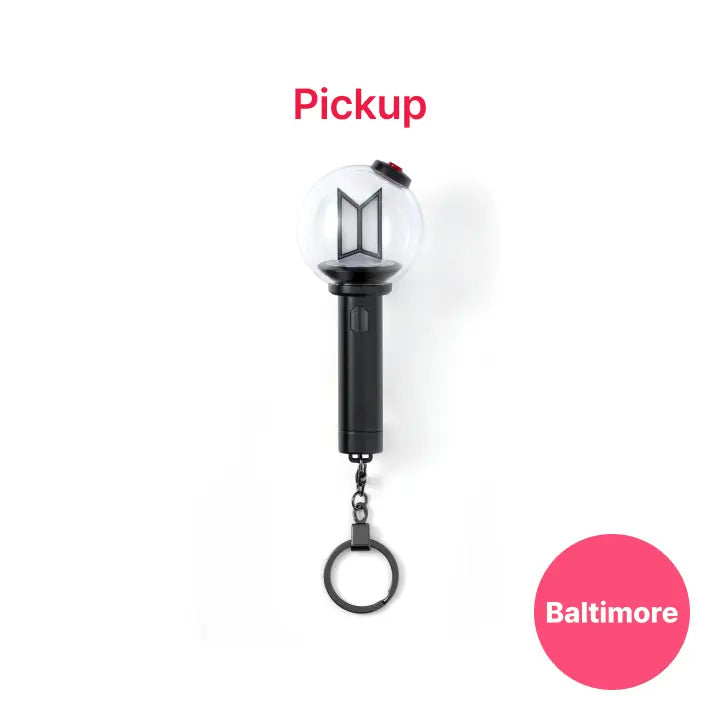 [BTS] [BALTIMORE] BTS OFFICIAL LIGHT STICK VER.4 KEYRING