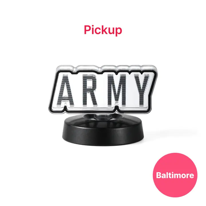 [BTS] [BALTIMORE] BTS OFFICIAL LIGHT STICK VER.4 PARTS (ARMY ver.)