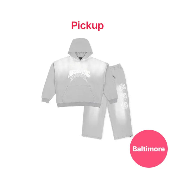 [BTS] [BALTIMORE] Hoodie & Pants Set-up (Gray) (US Ver.)